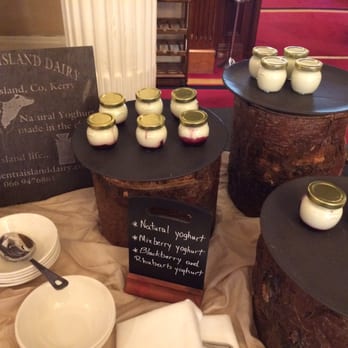 Muckross Park Hotel & Spa - Locally made organic yogurt available at the free breakfast buffet. - Hotels Near Me - Killarney, Kentucky Muckross Park Hotel & Spa - Locally made organic yogurt available at the free breakfast buffet. - Hotels Near Me - Killarney, Kentucky