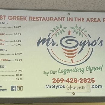 Mr Gyros - Greek Near Me - Stevensville, Michigan