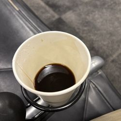 Mt Comfort Coffee - This is supposed to be my latte.
