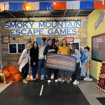 Smoky Mountain Escape Games - Sooooo much fun - Escape Games Near Me - Pigeon Forge, Tennessee Smoky Mountain Escape Games - Sooooo much fun - Escape Games Near Me - Pigeon Forge, Tennessee
