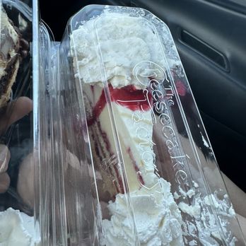 The Cheesecake Factory - Lemon Raspberry Cream Cheesecake - American Near Me - Roseville, California