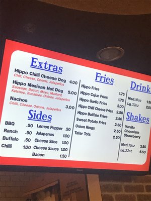 Menu photo 4 Hippo Burgers Humble, TX