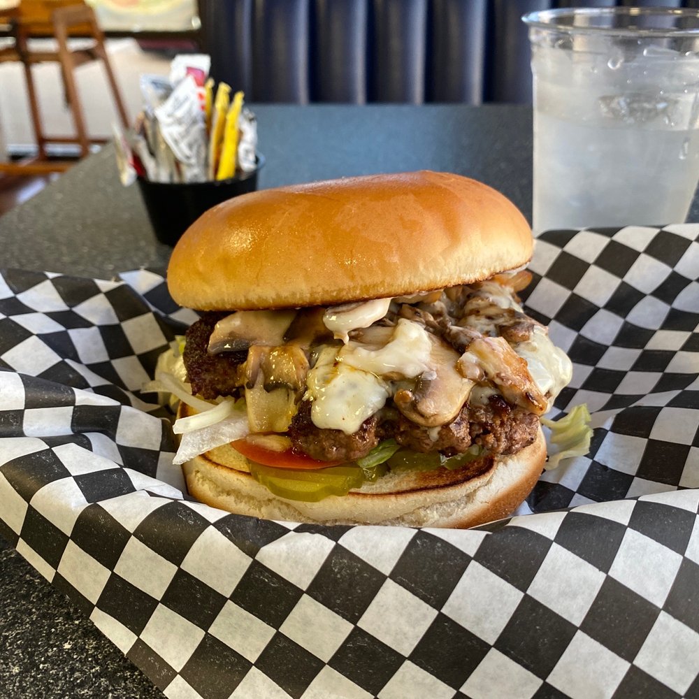 J's Restaurant - Mushroom add bacon. Absolutely one of the best burgers in Fort Worth - Burgers Near Me - Fort Worth, Texas J's Restaurant - Mushroom add bacon. Absolutely one of the best burgers in Fort Worth - Burgers Near Me - Fort Worth, Texas