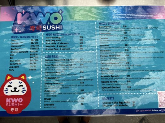 Menu photo 6 KWO Sushi Houston, TX Menu photo 6 KWO Sushi Houston, TX