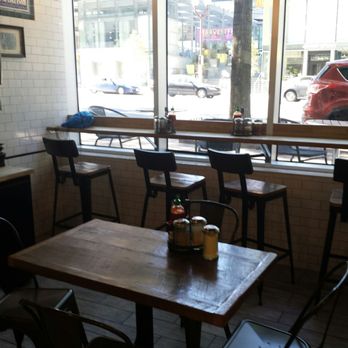 Wiseguy Pizza - Very small indoor dining area as shown. This is it, the photo is not cropped. - Pizza Near Me - Arlington, Virginia Wiseguy Pizza - Very small indoor dining area as shown. This is it, the photo is not cropped. - Pizza Near Me - Arlington, Virginia