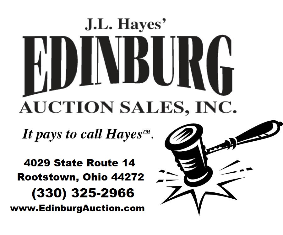 EDINBURG AUCTION SALES Updated July 2024 4029 State Rte 14