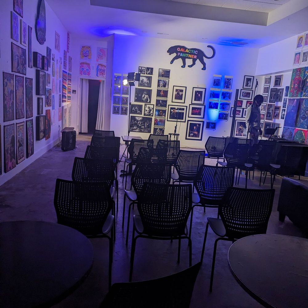 Galactic Panther - Artwork on walls are all for sale - Art Galleries Near Me - Alexandria, Virginia