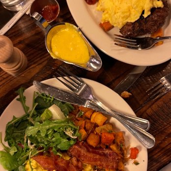The Smith - Simple scramble and Steak (filet mignon) and eggs - New American Near Me - New York, New York The Smith - Simple scramble and Steak (filet mignon) and eggs - New American Near Me - New York, New York