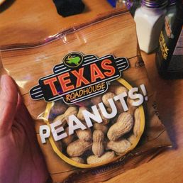 Complimentary peanuts Complimentary peanuts