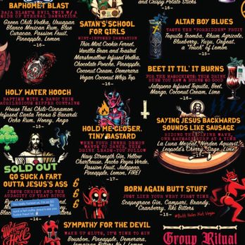 The Electric Cure - Menu - Tiki Bars Near Me - Edgewater, Colorado The Electric Cure - Menu - Tiki Bars Near Me - Edgewater, Colorado