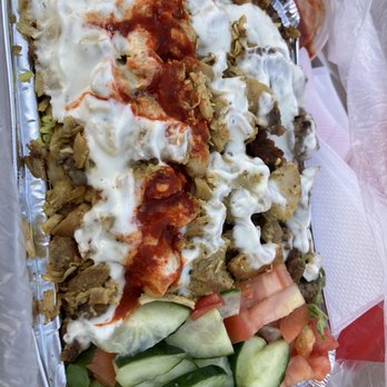Halal Bros - Combination Plate - Mediterranean Near Me - Austin, Texas Halal Bros - Combination Plate - Mediterranean Near Me - Austin, Texas