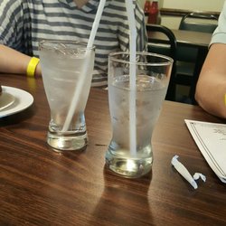 Murphy's - With glasses filled with ice and straws