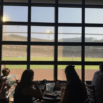 Bleacher Bar - View into stadium from bar - Sports Bars Near Me - Boston, Massachusetts Bleacher Bar - View into stadium from bar - Sports Bars Near Me - Boston, Massachusetts
