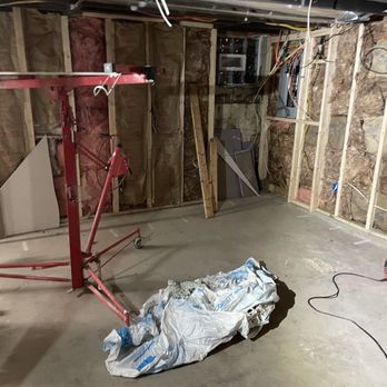 Reeves N Sons - Basement framing - Roofing Near Me