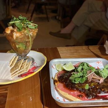 Star Rover - Shrimp cocktail and tuna tostada - Music Venues Near Me - Nashville, Tennessee Star Rover - Shrimp cocktail and tuna tostada - Music Venues Near Me - Nashville, Tennessee