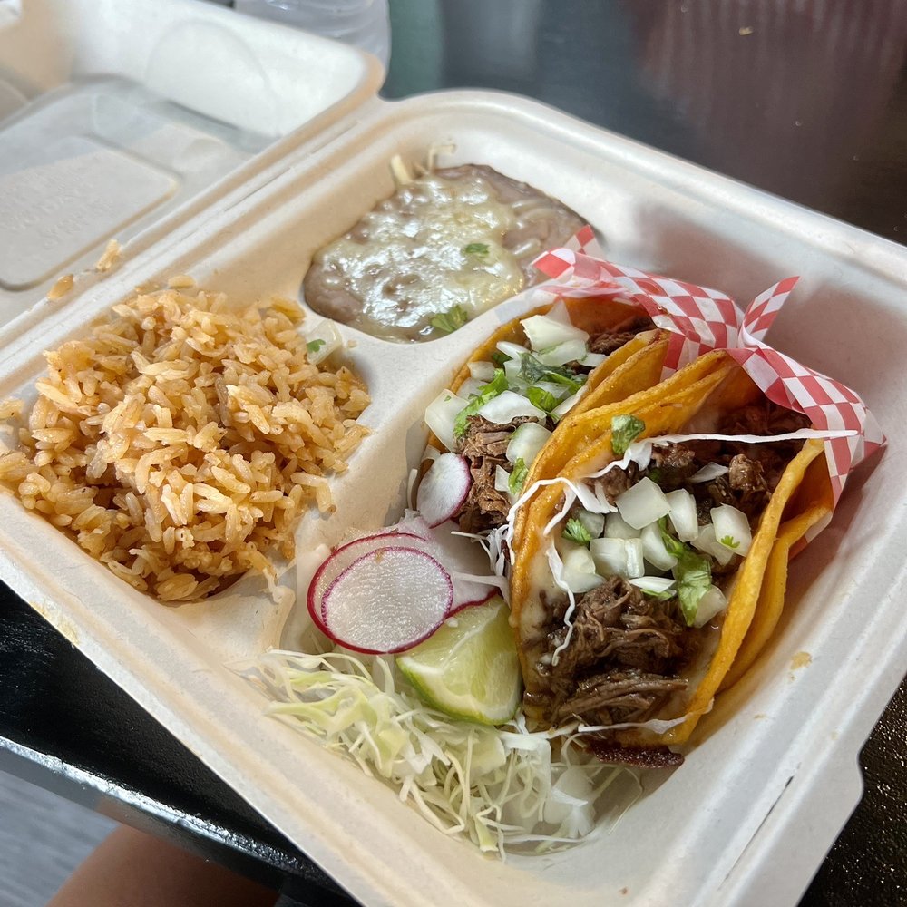 Fillo’s - Queso Birria Taco Plate (consommé not pictured) - Mexican Near Me - Kapaa, Hawaii
