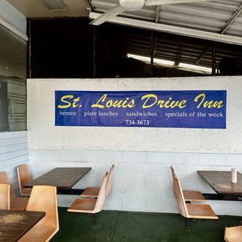 St Louis Drive Inn - Seating area - Burgers Near Me - Honolulu, Hawaii St Louis Drive Inn - Seating area - Burgers Near Me - Honolulu, Hawaii