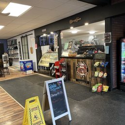 Main counter at the deli Main counter at the deli