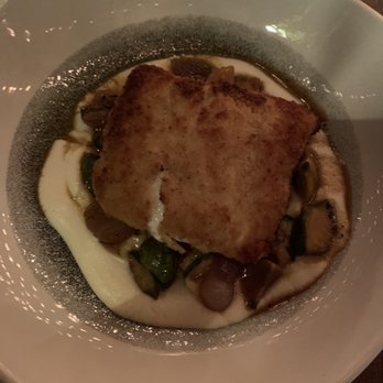 Battello - Pignoli Crusted Hallibut - Italian Near Me - Jersey City, New Jersey Battello - Pignoli Crusted Hallibut - Italian Near Me - Jersey City, New Jersey