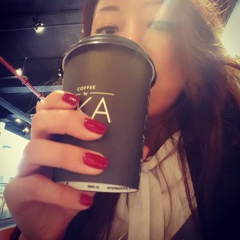 Classic Nails - Chai latte after my gel mani. - Nail Salons Near Me - New York, New York