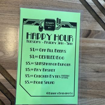 Binary Brewing - Man's best friend.....HAPPY HOUR ! - Beer Bar Near Me - Beaverton, Oregon