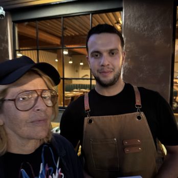 Divin - Shelly and our server Furkan! - Wine Bars Near Me - New York, New York