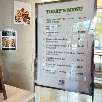 Take Eat Easy  - Menu Board - Asian Fusion Near Me - Berkeley, California