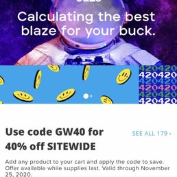 Screen shots of their alleged "discount"