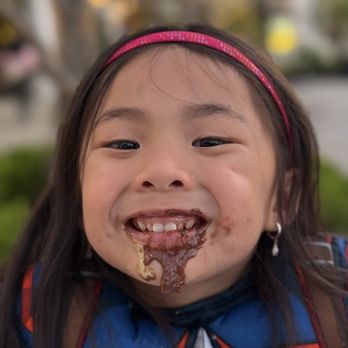Devil & Angel Desserts - You know it's good when it's all over the face! - Bubble Tea Near Me - Concord, California