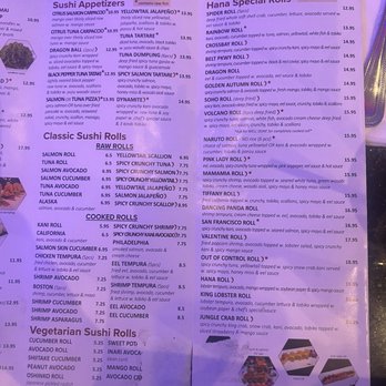 Hana Asian Bistro - Menu - Sushi Bars Near Me - Ozone Park, New York Hana Asian Bistro - Menu - Sushi Bars Near Me - Ozone Park, New York