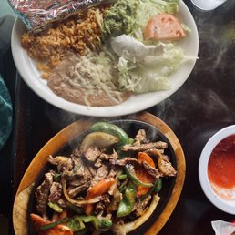 Steak fajitas (lunch) Steak fajitas (lunch)