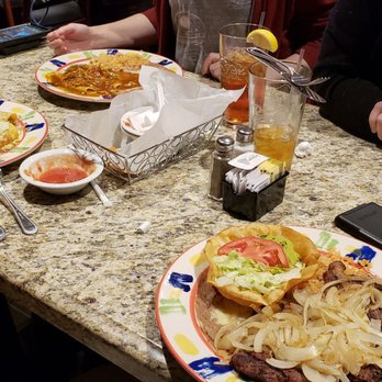 Ma' Luz - The whole table's entrees. - Mexican Near Me - Charlotte, North Carolina