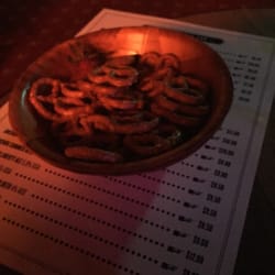 Brooklyn Standard - There's no food menu but they do have pretzels