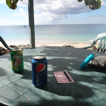 Turtle's Deli - Thew view from our table at Turtle Deli. - Sandwiches Near Me - Frederiksted, Virgin Islands