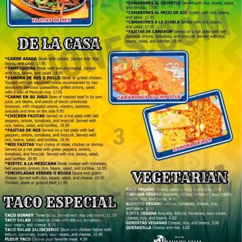 Tacos Jaliscience - Menu - Tacos Near Me