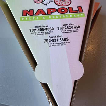 Napoli Pizzeria - Napoli Pizzeria - box - Pizza Near Me - Las Vegas, Nevada