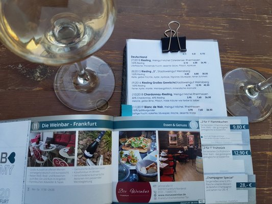 Menu photo 2 Die Weinbar Frankfurt, HE Menu photo 2 Die Weinbar Frankfurt, HE