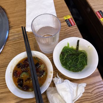 IPOT - Condiments and chopsticks - Hot Pot Near Me - San Francisco, California