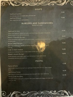 Menu photo 7 Blaze Steak & Seafood Atlanta, GA