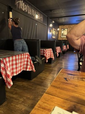 Red Bench Pizza by null