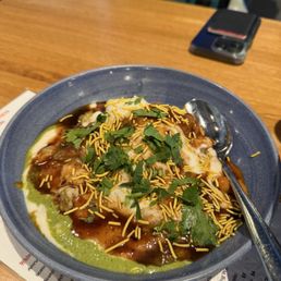 Samosa chaat Samosa chaat