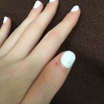Nails So Happy - I got my nails done a few days ago and I already have more hangnails on my fingers than ever. They drew blood on my finger. Not going back. - Nail Salons Near Me - Murfreesboro, Tennessee