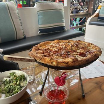 Paradise Park - View from the camper - Pizza Near Me - Chicago, Illinois