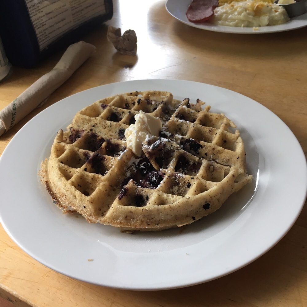 East End Eatery - Vegan blueberry waffle - American Near Me - Gainesville, Florida East End Eatery - Vegan blueberry waffle - American Near Me - Gainesville, Florida