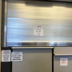 US Post Office - Window closed 12:30-1:30