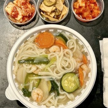 Myung In Dumplings - Seafood Noodle Soup - Korean Near Me - Garden Grove, California Myung In Dumplings - Seafood Noodle Soup - Korean Near Me - Garden Grove, California
