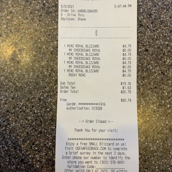 Dairy Queen Grill & Chill - Fast Food Near Me - Aurora, Colorado