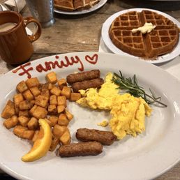 Waffle combo