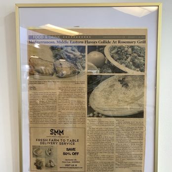 Rosemary Grill - News article / Jan 2026 - Mediterranean Near Me - Los Angeles, California