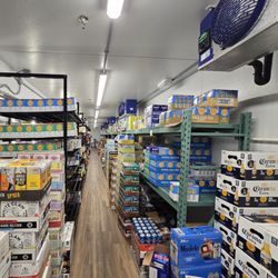 New World Wine And Spirits - The walk-in